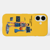 中国人ソフトウェアエンジニアのバスケットボールURM Case-Mate iPhoneケース (裏面 (横))