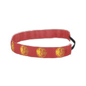 中国人G Papercutのオンドリ年2017の赤のヘッドバンド アスレチックヘッドバンド (右)