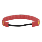 中国人G Papercutのオンドリ年2017の赤のヘッドバンド アスレチックヘッドバンド (裏面)