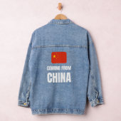 中国出身 デニムジャケット (ハンガー)