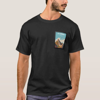 中国北京の旅行ポスター Tシャツ