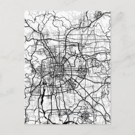 中国北京地図 ポストカード