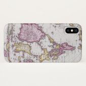 中国及びインドネシア| 1710年の地図 Case-Mate iPhoneケース (裏面(横))