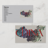 中国名刺 名刺 (正面/裏面)