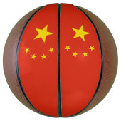 中国国旗のフルサイズバスケットボール バスケットボール (縦)