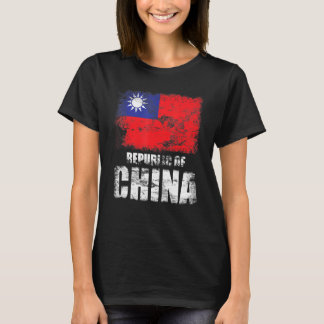 中国国旗中国ののティー Tシャツ