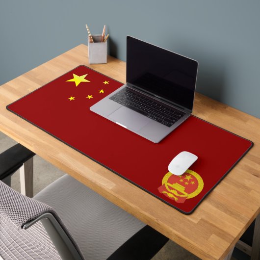 中国国旗 デスクマット (オフィス2)