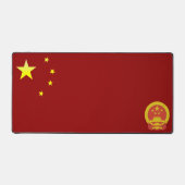 中国国旗 デスクマット (正面)