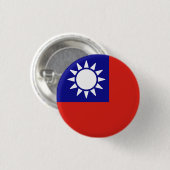中国国旗 缶バッジ (正面&裏面)