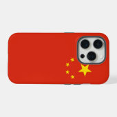 中国国旗 Apple iPhone 15 Pro Case-Mate iPhoneケース (裏面横)