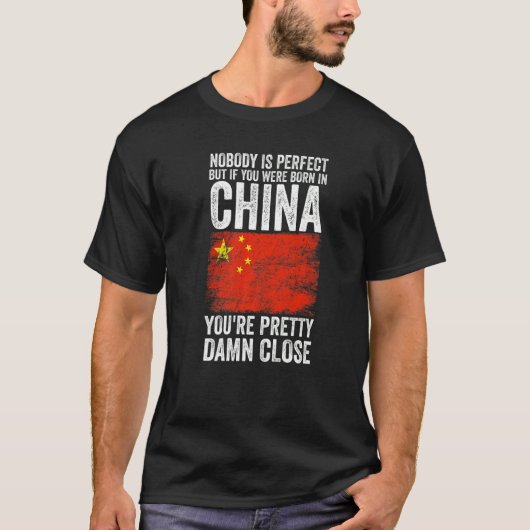 中国国旗 Tシャツ (正面)