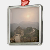 中国壁の空素晴らし上表示 メタルオーナメント (左)