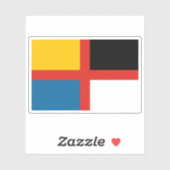 中国帝国のバリアント国旗(1915年~1916年) シール (シート)