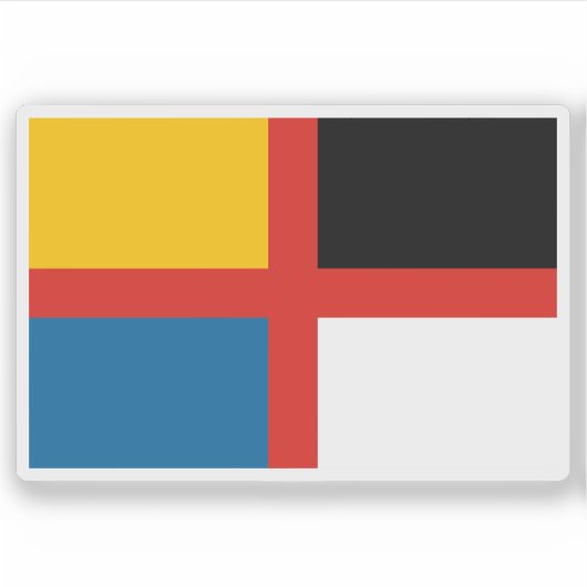 中国帝国のバリアント国旗(1915年~1916年) シール (正面)