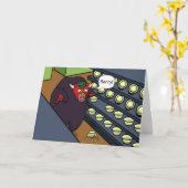 中国店 カード (黄色い花)