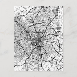 中国成都地図 ポストカード