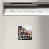 中国旅行カスタム写真土産マグネット マグネット (インサイチュ (食洗機))