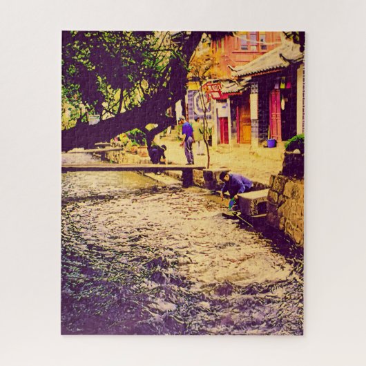 中国旅行麗江雲南省 ジグソーパズル (縦)
