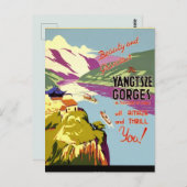 中国旅行 ポストカード (正面/裏面)