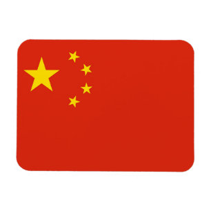 中国旗を持つ愛国的な柔軟な磁石 マグネット
