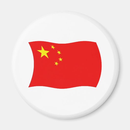 中国旗マグネット マグネット (正面)