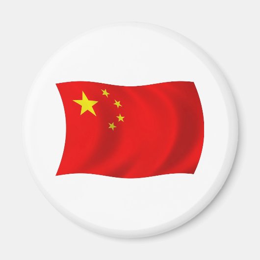 中国旗マグネット マグネット (正面)