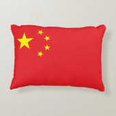 中国旗 アクセントクッション (裏面)