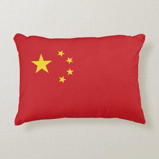 中国旗 アクセントクッション (正面)