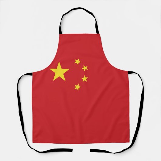 中国旗 エプロン (正面)