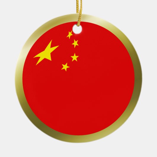 中国旗 オーナメント (正面)
