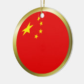 中国旗 オーナメント (左)