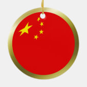 中国旗 オーナメント (裏面)