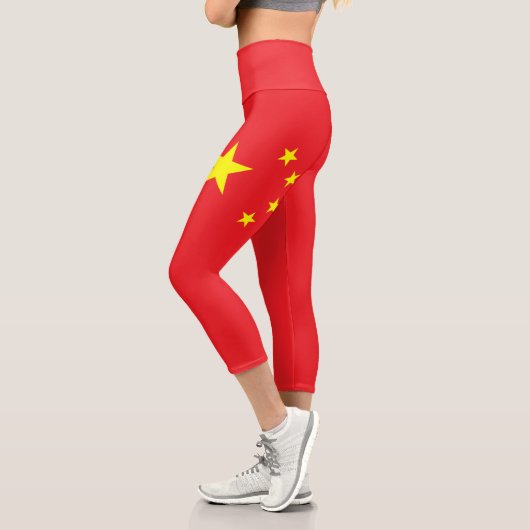 中国旗 カプリレギンス (左)