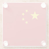 中国旗 ガラスコースター (裏面)