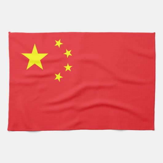 中国旗 キッチンタオル (横)