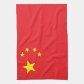 中国旗 キッチンタオル (縦)