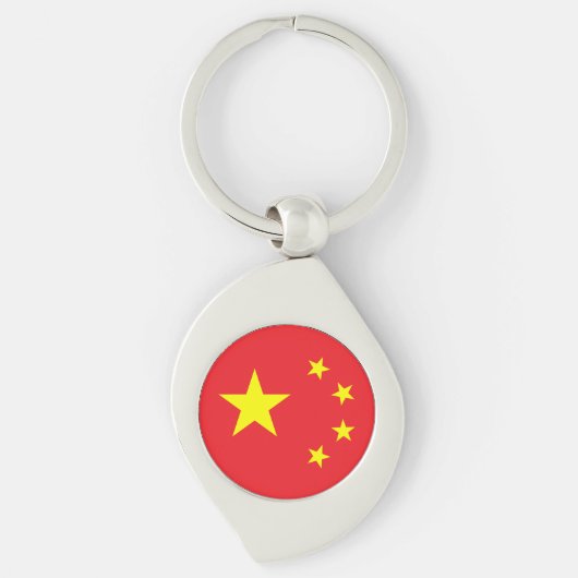 中国旗 キーホルダー (正面)