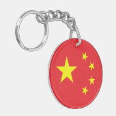 中国旗 キーホルダー (正面左)