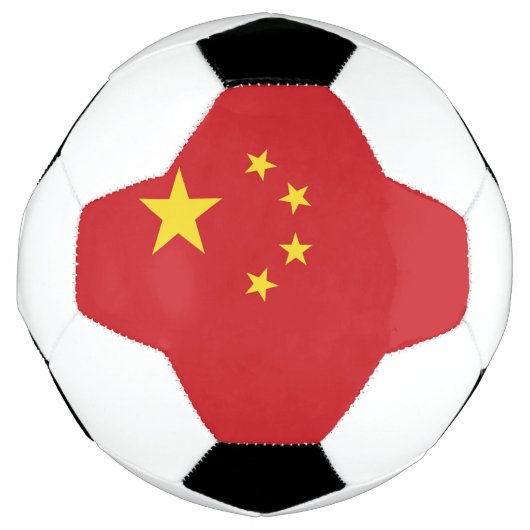 中国旗 サッカーボール (正面)