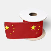 中国旗 サテンリボン (リール)