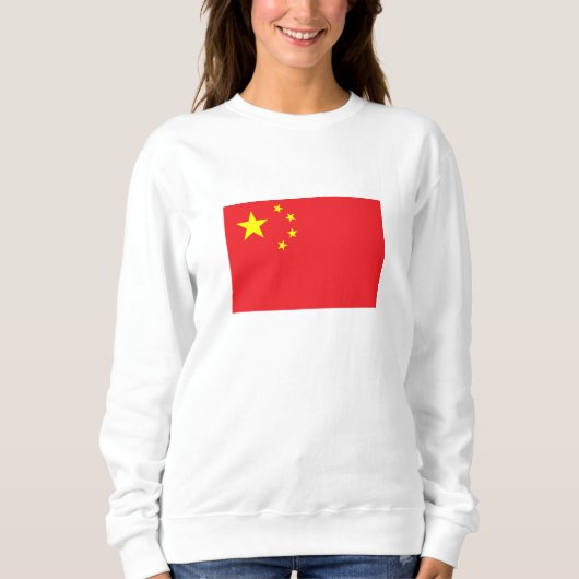 中国旗 スウェットシャツ (正面)