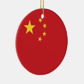 中国旗 セラミックオーナメント (右)