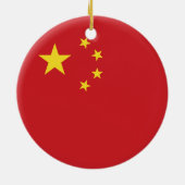 中国旗 セラミックオーナメント (裏面)