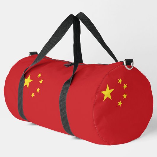 中国旗 ダッフルバッグ (左コーナー)