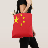 中国旗 トートバッグ (クローズアップ)