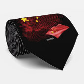 中国旗 ネクタイ (ロール)