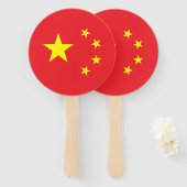 中国旗 ハンドファン (正面&裏面)