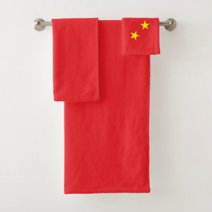 中国旗 バスタオルセット