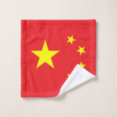 中国旗 バスタオルセット (ウォッシュタオル)