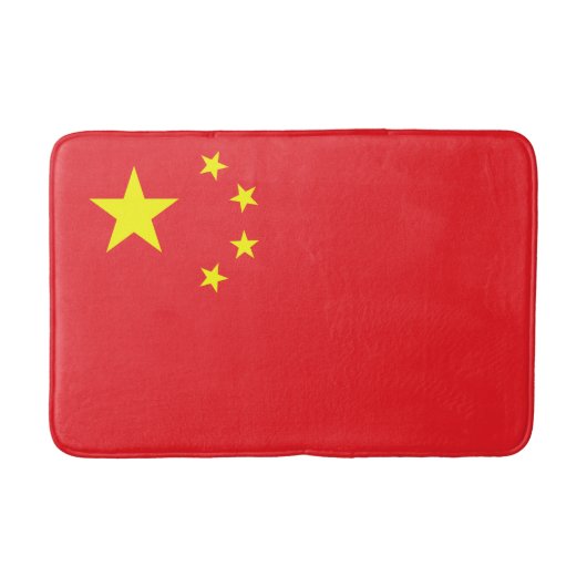 中国旗 バスマット (正面)